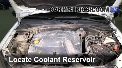 2003 Renault Clio dCi 1.5L 4 Cyl. Turbo Diesel Coolant (Antifreeze) Check Coolant Level